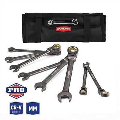 Moslashuvchan boshli ratchet kaliti to'plami